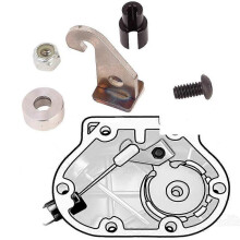 Motorcycle Easy Fixed Pull Clutch Kit for Harley Touring Electra Glide Ultra Classic CVO Dyna Fat Street Bob Softail 2000-