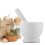 Manual Plastic Garlic Grinder Spices Herbs Mortar 6