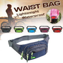 Wasserdichte Sport-Gürteltasche Leichte Bauchtasche Reißverschlussfächer Handy Wallet Schultertasche für Männer Frauen Wandern Laufen