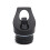 Set di coperchi per bocca standard nero 1 coperchio 2 cannucce 1