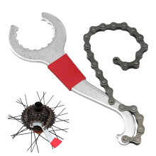 6-in-1 Multifunktionales Fahrrad-Kassettenentferner-Set mit Kurbelabzieher und Lagerabzieher, 4 Stück Reparatur-Werkzeugset