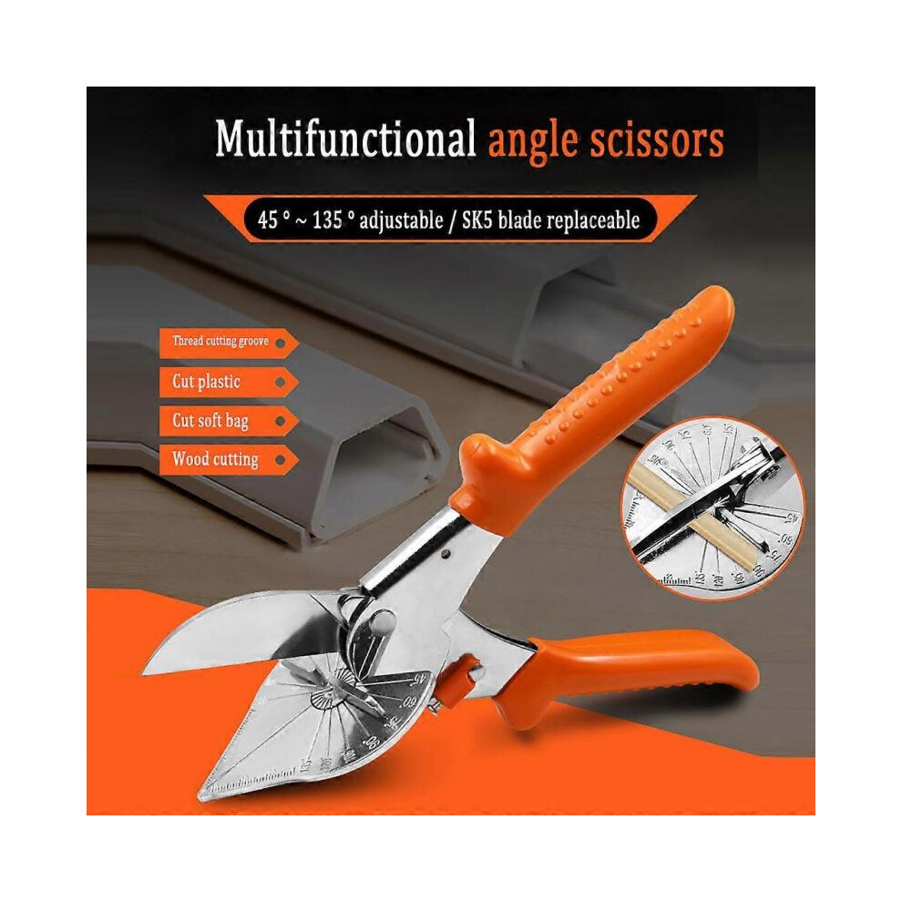 Multi-function Angle Shear 45-135 Degree Wire Multi-angle Scissors