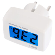 DM55-1 Voltmètre et ampèremètre numériques LCD AC ABS