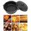 Roasting Pan Black Speckled Finish Household Non 12