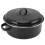 Roasting Pan Black Speckled Finish Household Non 3