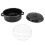 Roasting Pan Black Speckled Finish Household Non 2