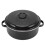 Roasting Pan Black Speckled Finish Household Non 4