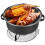 Roasting Pan Black Speckled Finish Household Non 11