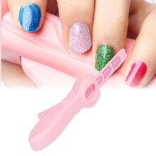 Nagelstempelmachinen-Set Glitzeraufkleber Nagelfeile Kinder DIY Nagelkunst Druckersatz kit