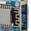 0.96in OLED WiFi Clock Module PCB 40mAh Button Battery 5V 5