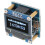 0.96in OLED WiFi Clock Module PCB 40mAh Button Battery 5V 15