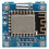0.96in OLED WiFi Clock Module PCB 40mAh Button Battery 5V 12