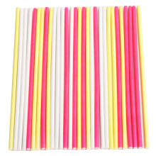 Lutscherstäbchen Lebensmittelqualität Papier Bonbons Kuchen Schokolade Stick DIY Backzubehör 30 Stück Bunt M 150mm