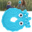 Hand Knitted Camera Lens Decorative Ring Pendant 9