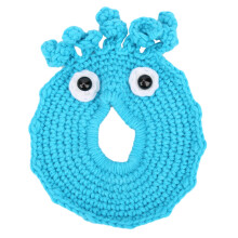 Hand Knitted Camera Lens Decorative Ring Pendant