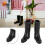 1 Pairs 1:12 Dollhouse Rain Boots Simulated 10