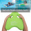 A Shape EVA Swimming Float Board Float Hand Foam for Adults & Kids 3