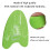 A Shape EVA Swimming Float Board Float Hand Foam for Adults & Kids 11