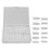 240pcs Extra Long Clear Acrylic False Nail Tips, Sizes #0-11 15