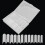 240pcs Extra Long Clear Acrylic False Nail Tips, Sizes #0-11 11