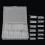 240pcs Extra Long Clear Acrylic False Nail Tips, Sizes #0-11 5