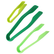 3 pezzi di pinze da cucina, peso 100 g, S 14,8 cm, verde