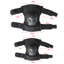 1 Paar verstellbare Kniepolster mit ergonomischem Gelenkdesign, Knieschutz für Motorrad, Fahrrad, Skateboard