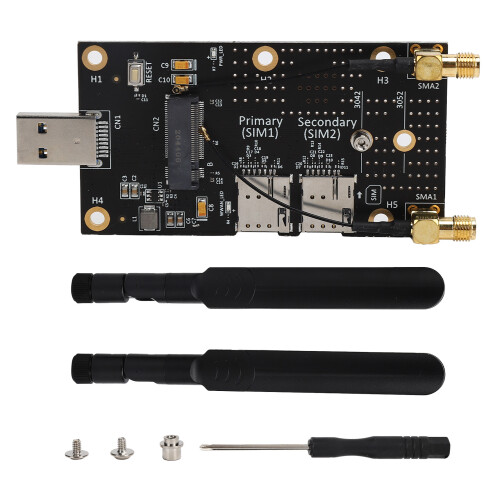 Adaptateur NGFF M.2 vers USB 3.0 avec emplacement SIM, 3042/3052 1