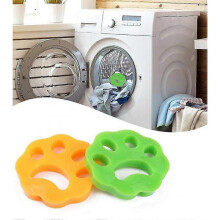 2pcs Pet Hair Remover for Laundry Washing Machine Reusable Cat Dog Fur Lint Catcher TW