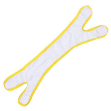 Sangle de menton anti-ronflement en maille, adulte, jaune, 16-18 g