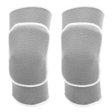 2 Stück Schutzknieschoner, dicke Schaumstoffbandagen, Kniehebe, für Tanz, Yoga, Gymnastik, Sport, Grau