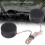 2 pezzi tweeter da cupola per auto 12V 500W 4Ω nero 6
