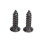 2 pezzi tweeter da cupola per auto 12V 500W 4Ω nero 5