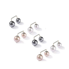 6 Pieces Artificial Pearl Brooch Pins Anti-exposure Neckline Safety Pins Sweater Shawl Clips for Women Girls Wedding Party Decorations TW
