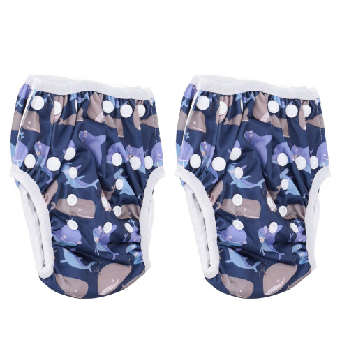 Baby Swim Diaper Pants Waterproof Button 1