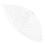 Rete da pesca a mosca 50# bianco trasparente 4,8-5,3 oz 16