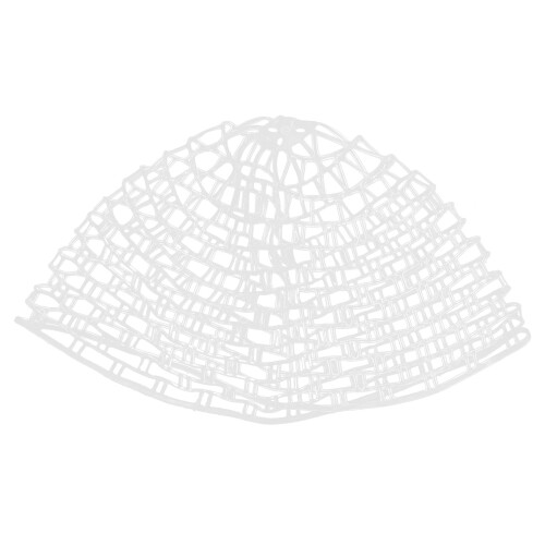 Net60# 60 cm LandingNet 4,8-5,3 oz blanc transparent 1