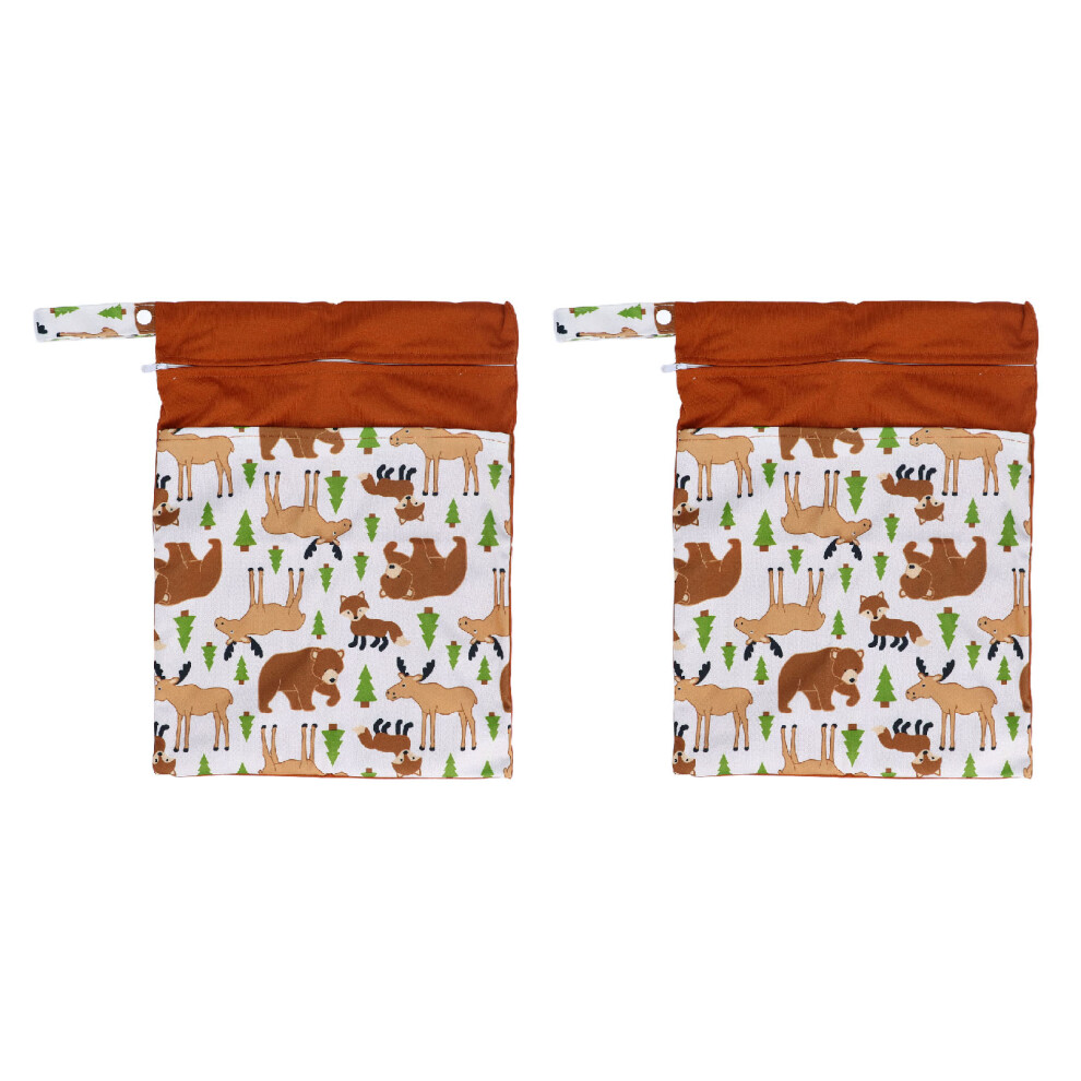 2Pcs Stroller Hanging Bag Baby Products Storage