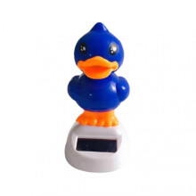 (Blue Duck) Solar Ornt For Car Dasard Dancing Animal Tabletop #yuwe TW