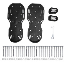 Manual Lawn Scarifier Garden Spike Sandals Grass