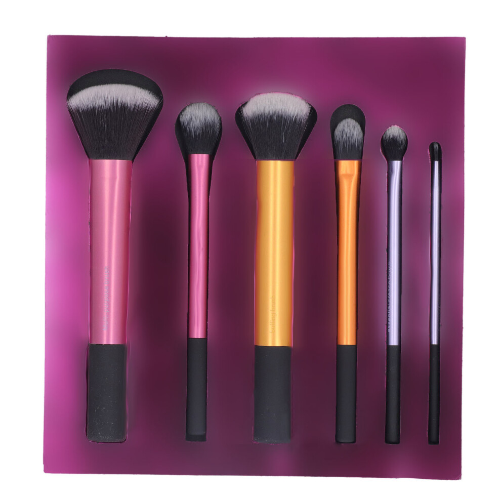 6Pcs Makeup Brushes Set Blush Eyeshadow Face Eye