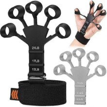 (Black) New Gripster Grip Exerciser, Strengthener, Trainer Fitness Workout Training TW
