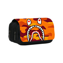 (Style19)Borsa Portaoggetti Cancelleria Singola Doppia Leggera Stampata Sprayground Studente