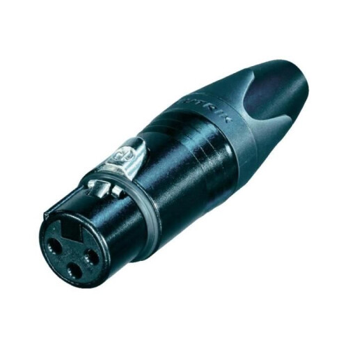 Neutrik NC3FXX-B 3-Pole XLR Cable Socket (Black)