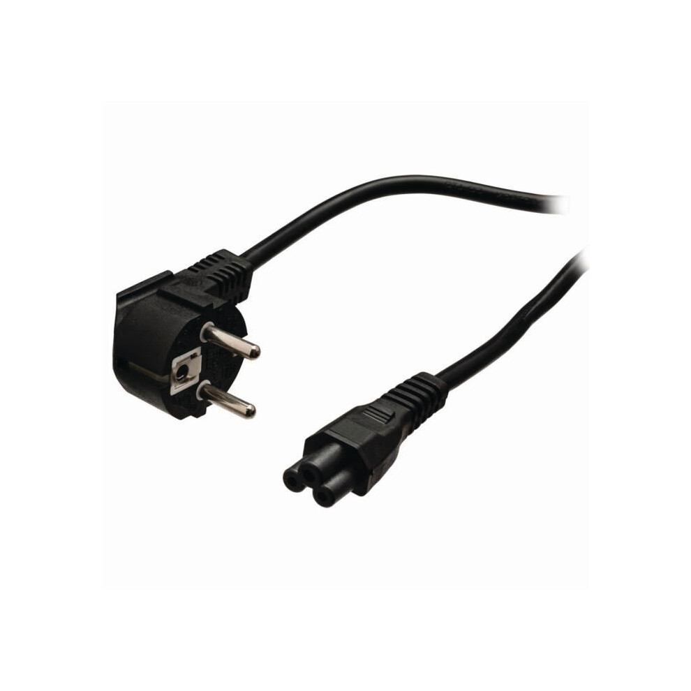 Nedis Schwarz Netzkabel Netzstecker Stecker Iec 320 C5 Gewinkelt Gerade Vernickelt 200 M Rund Pvc Boxen - Bild 4