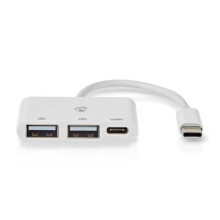 USB-Hub | 1x USB-C | 1x USB-C / 2x USB 2.0 A Female | 3-Port Port(s) | USB Power
