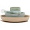 Set repas silicone sable bleu 1