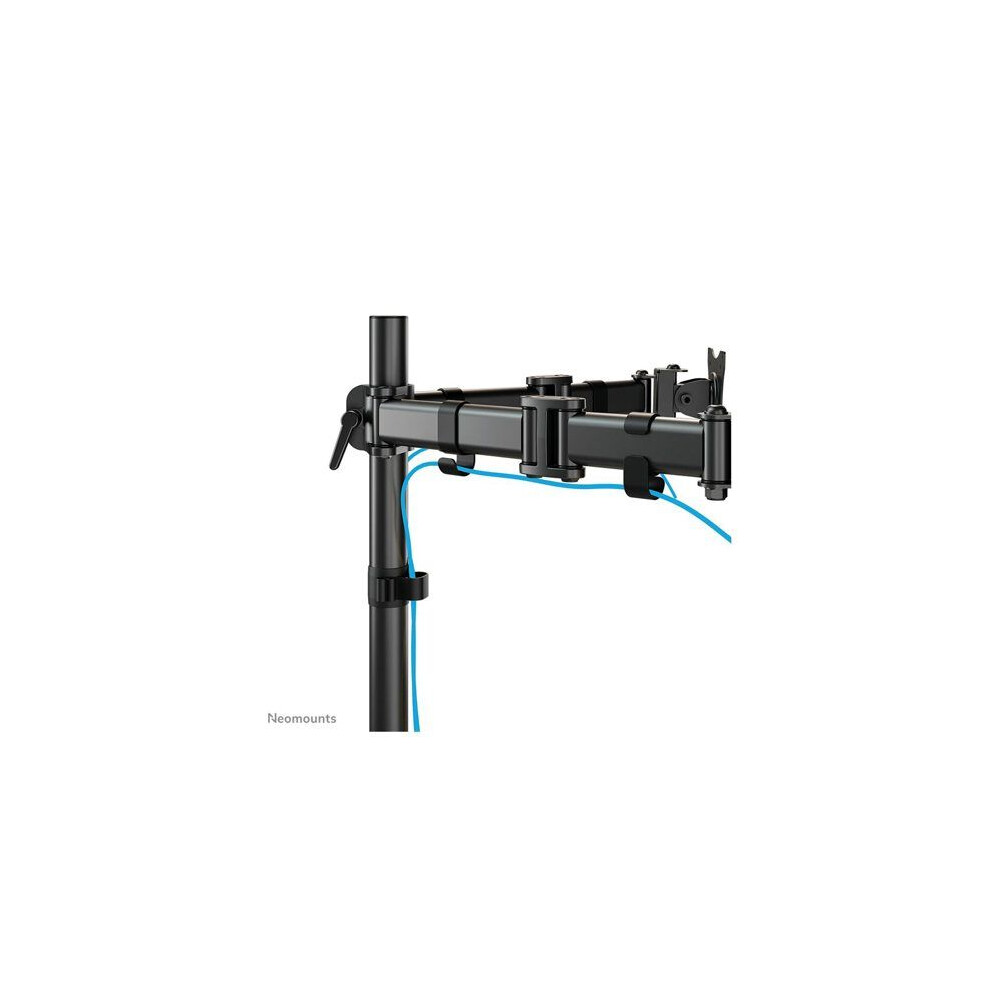 Neomounts Nm-D135d3 Tilt/Turn/Rotate Triple Desk Monitor Arm (Clamp) For Three 10-27" Monitor Screens Max 8 Kg Height Adjustable - Black 8717371445836