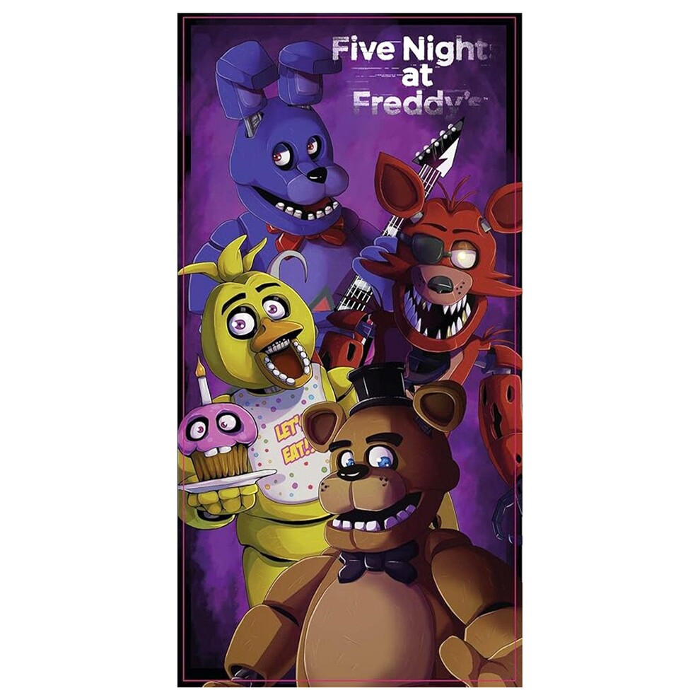 Five Nights At Freddy's Multicoloured Freddy Fazbear Towel