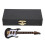 Miniatura di chitarra da scrivania con supporto - Nero 16